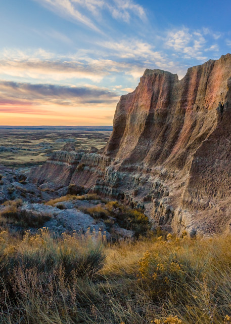 Cliffs Of The Badlands Overlook Photography Art | Kates Nature Photography, Inc.