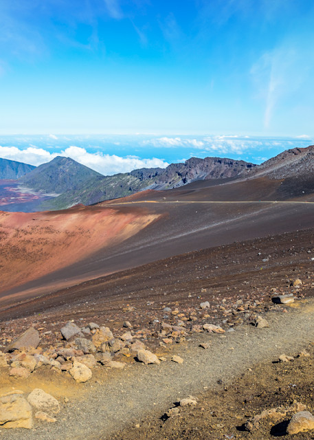 Haleakala National Park Trail Summit Volcano Photography Art | Images By Cheri
