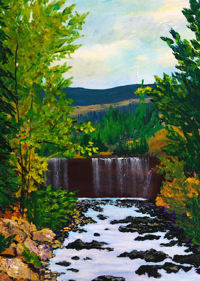 Penticton Creek Dam  Art | lynnemarand