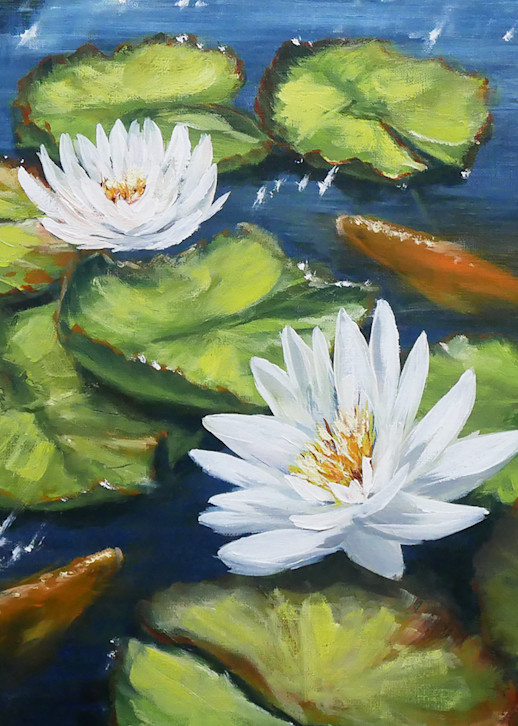 Water Lilis Art | Mariya Tumanova ART