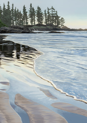 Captivate, open edition print, inspired by Wickininnish Beach in Tofino BC