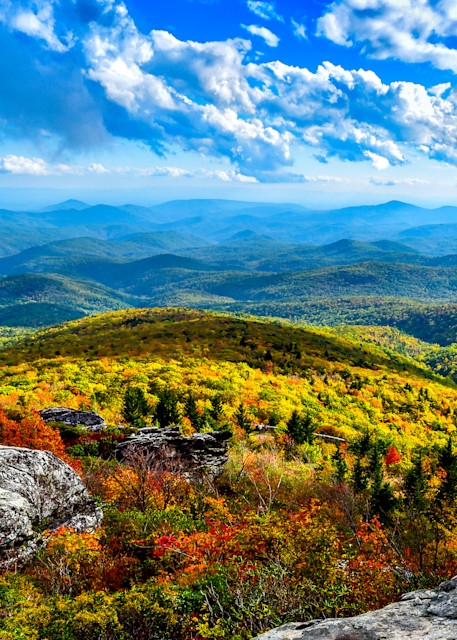 Blue Ridge Mountains Autumn Splendor