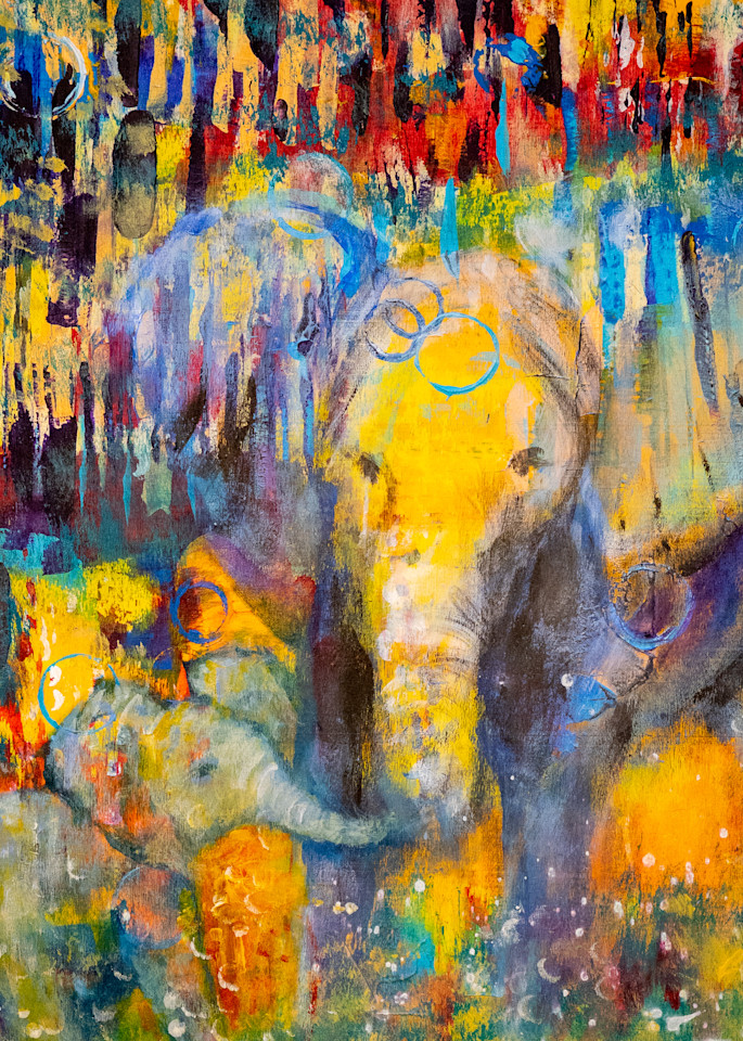 Elephant Love Art | WallSpeak Designs