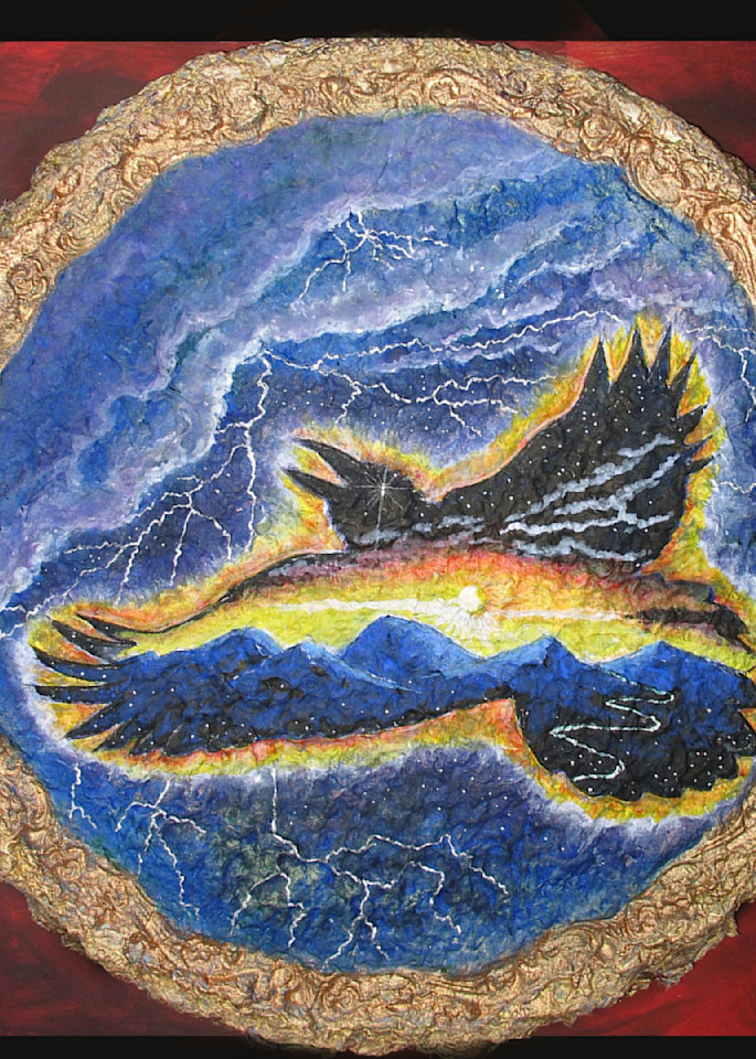 Flame Bilyue   Raven S Flight Art | Flame Bilyue Art
