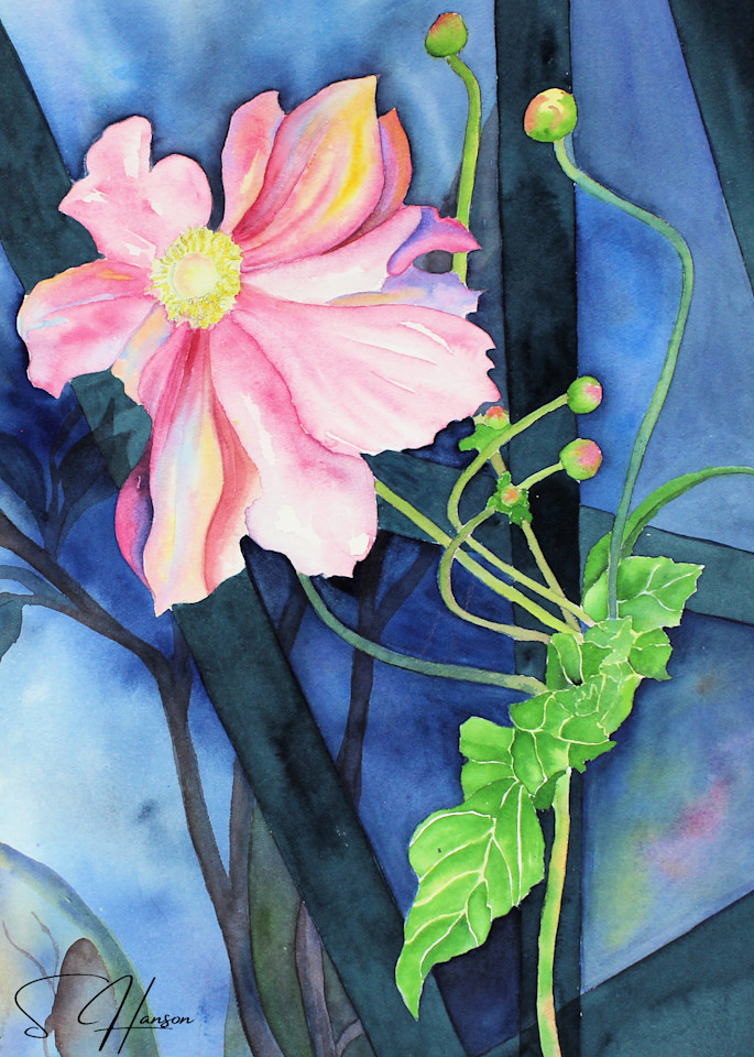 Pink Flower Art | Susan Hanson Art