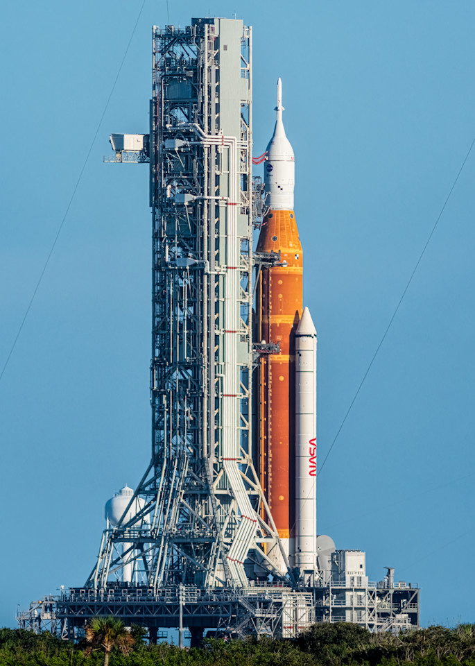 Artemis On Launch Pad 39 B Photography Art | RPG Photography