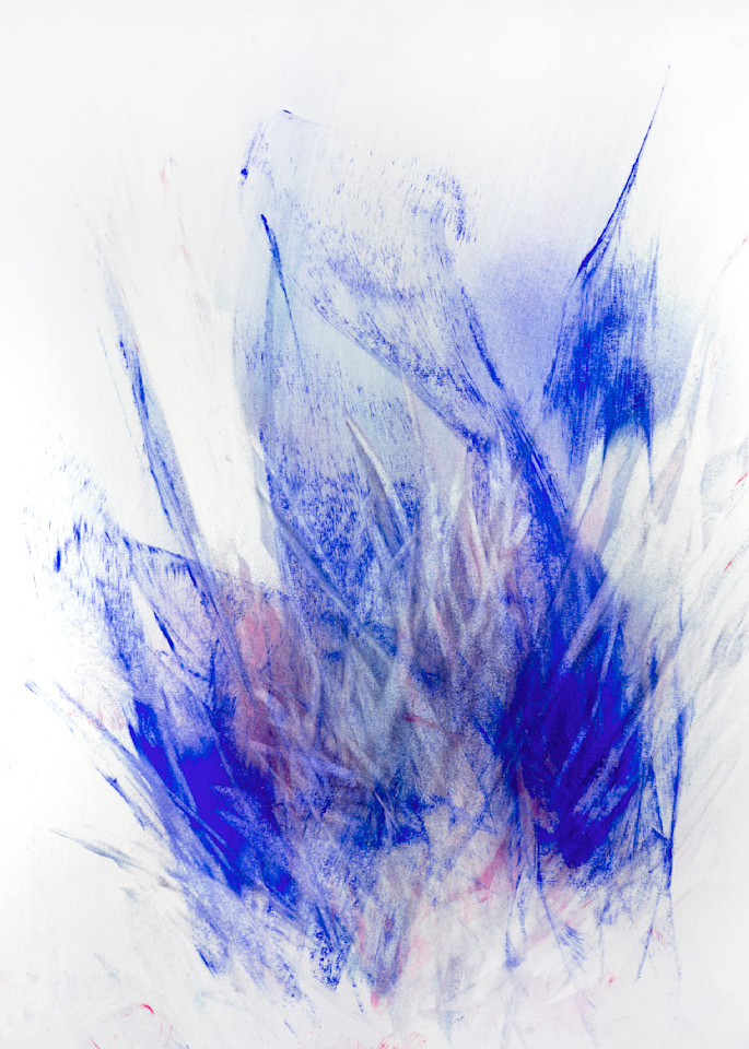 Blue Crystal - Fine Art Print by Jose Luis Telot
