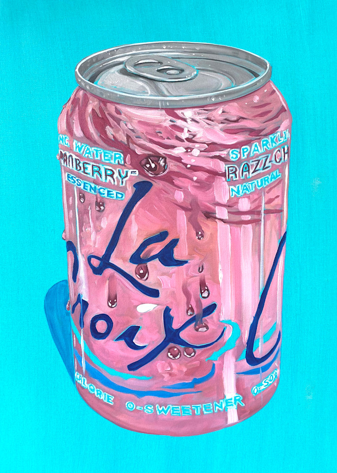 Wes Benson   La Croix Pink Art | wesbenson