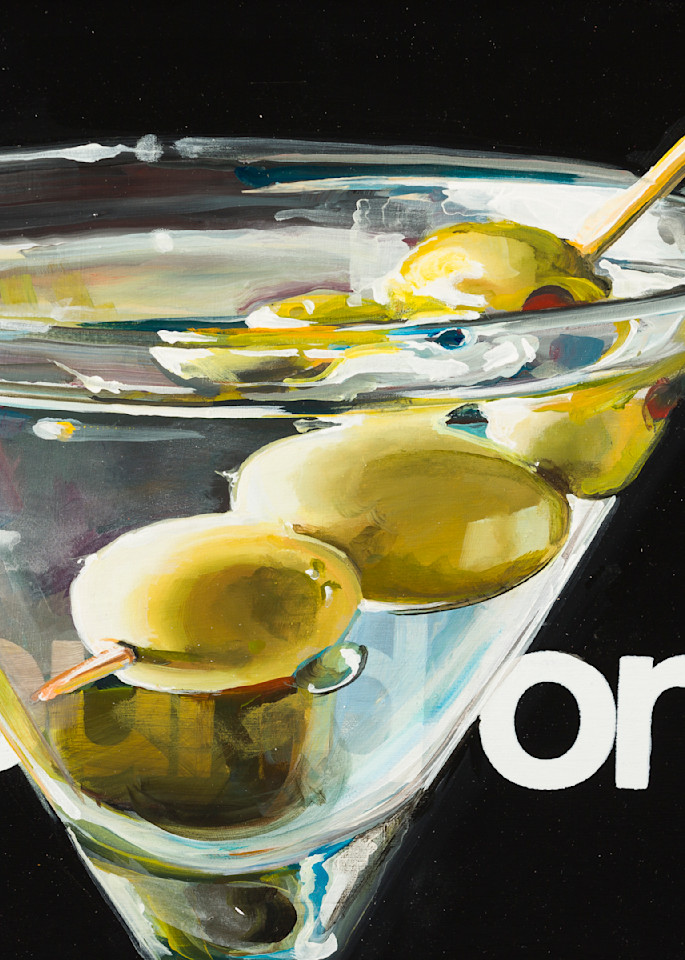 Round One Martini Art | Jeff Schaller