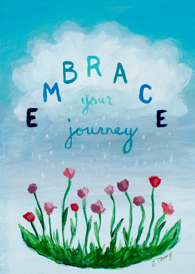 Embrace Your Journey Art | Elizabeth Cleary