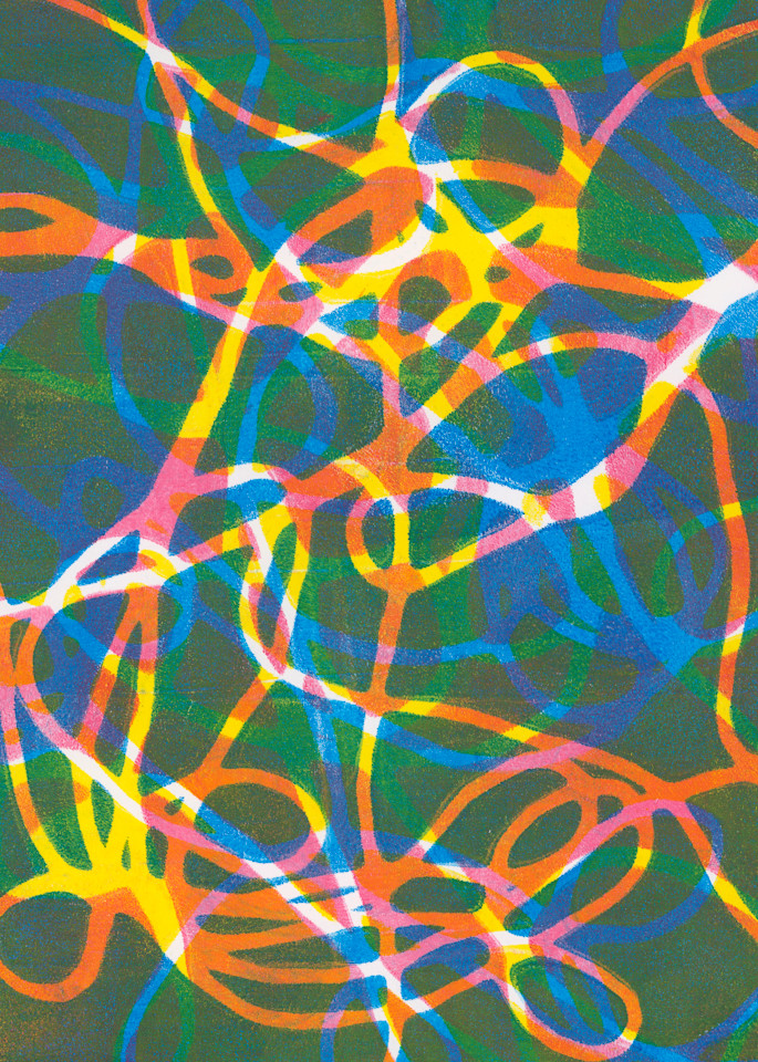 String Theory 2: Original Fine Art by Jennifer Akkermans.