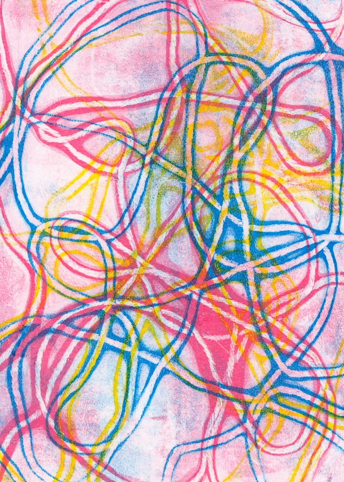 String Theory 3: Original Fine Art by Jennifer Akkermans.