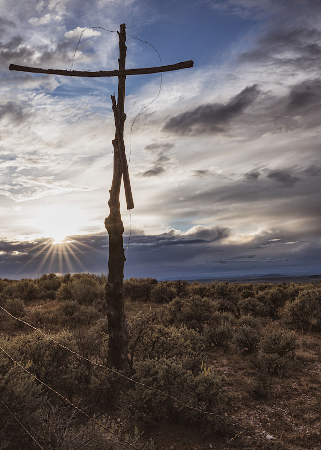 Roadside Cross, Taos