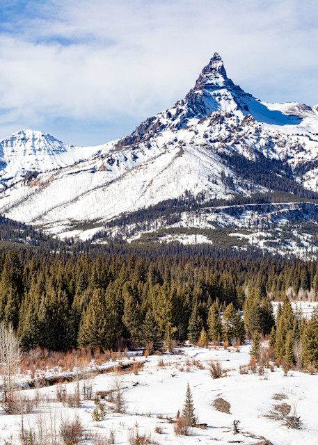 Tco   Pilot & Index Peaks Winter Landscape Art | Open Range Images