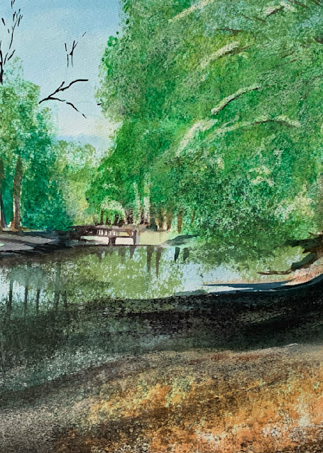 Forest Park Pond Art | V Creative Studio