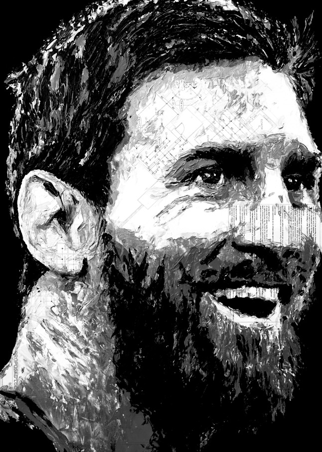 Messi 22 Hr Black Art | HaviArt