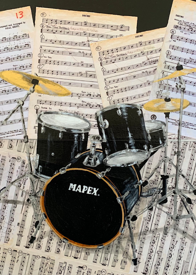 Mapex Drum Set Art | Frederick D Swarr LLC