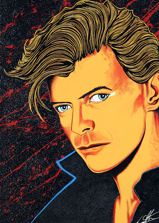  David Bowie  Art | Paint Out Loud LLC   The Art of Neal Hamilton