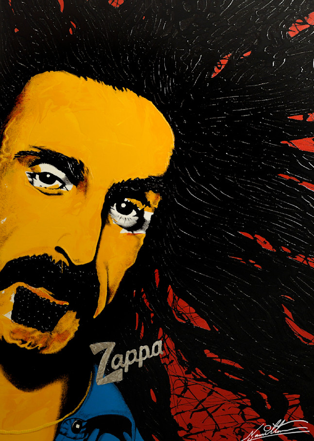 Frank Zappa  Art | Paint Out Loud LLC   The Art of Neal Hamilton