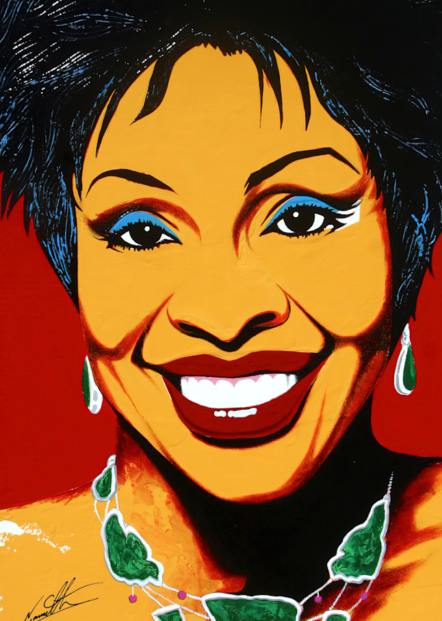  Gladys Knight  Art | Paint Out Loud LLC   The Art of Neal Hamilton