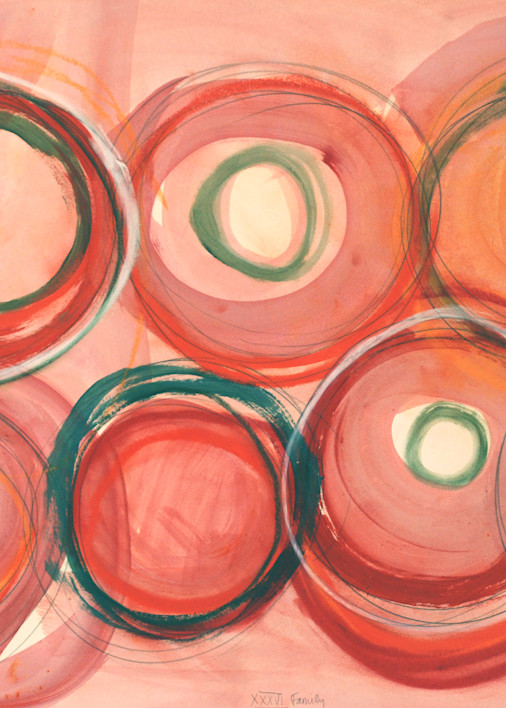 Xxxvi Family Of Circles Art | All Together Art, Inc Jane Runyeon Works of Art