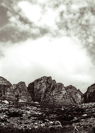 Ragged Ridgeline Photography Art | RoVan Media Prints