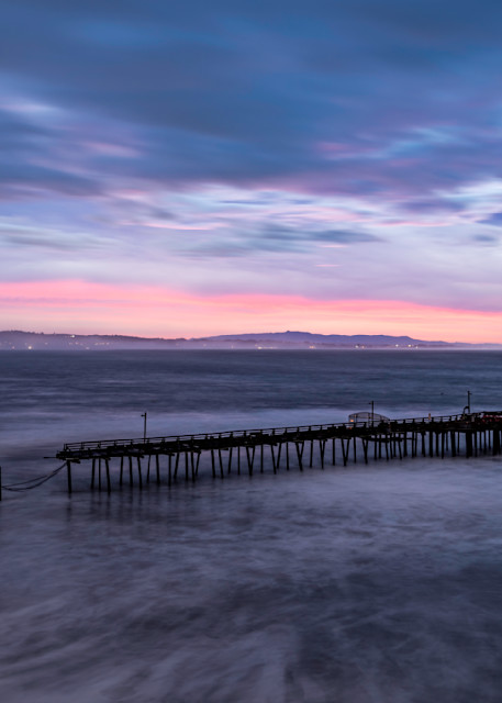 Capitola Pier At Sunrise  Photography Art | Tom Ingram Photography