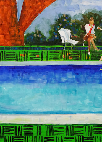 Pool Party  Art | Margaret Miller