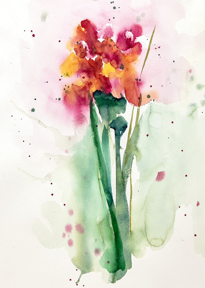 Passion Flower  Art | Roann Mathias