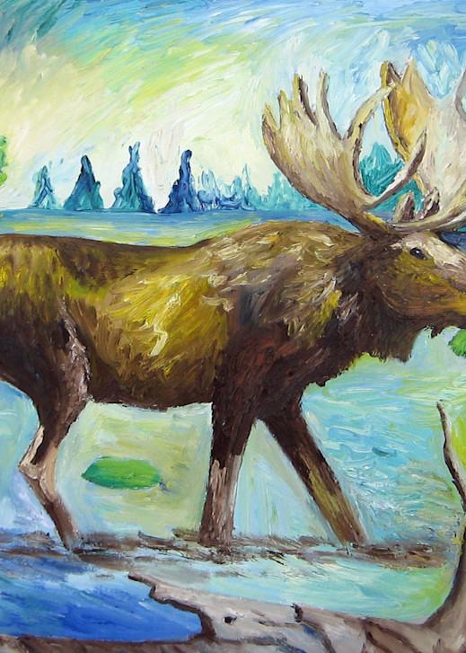Moose Art | Ryan Howard's Art