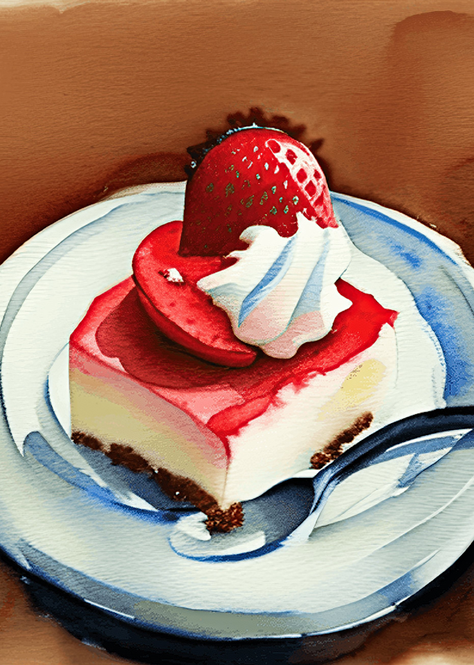 Cheesecake Yum Art | Joni Barriere Artist