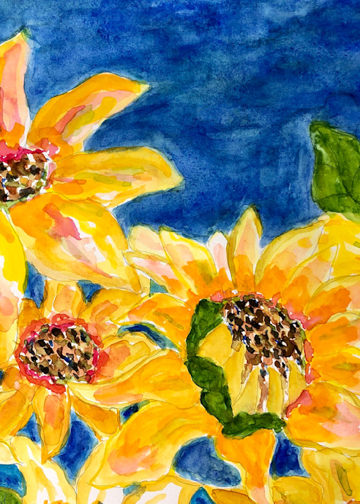 Master Ukraine Sunflowers Art | Becki Thomas Art