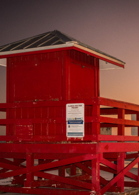 Siesta Key Lifeguard Stand 0222 Photography Art | Images by Robert Barr