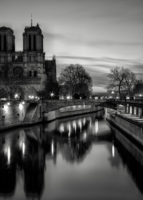 Notre Dame Along The River Seine Photography Art | 3rdEye Photographic