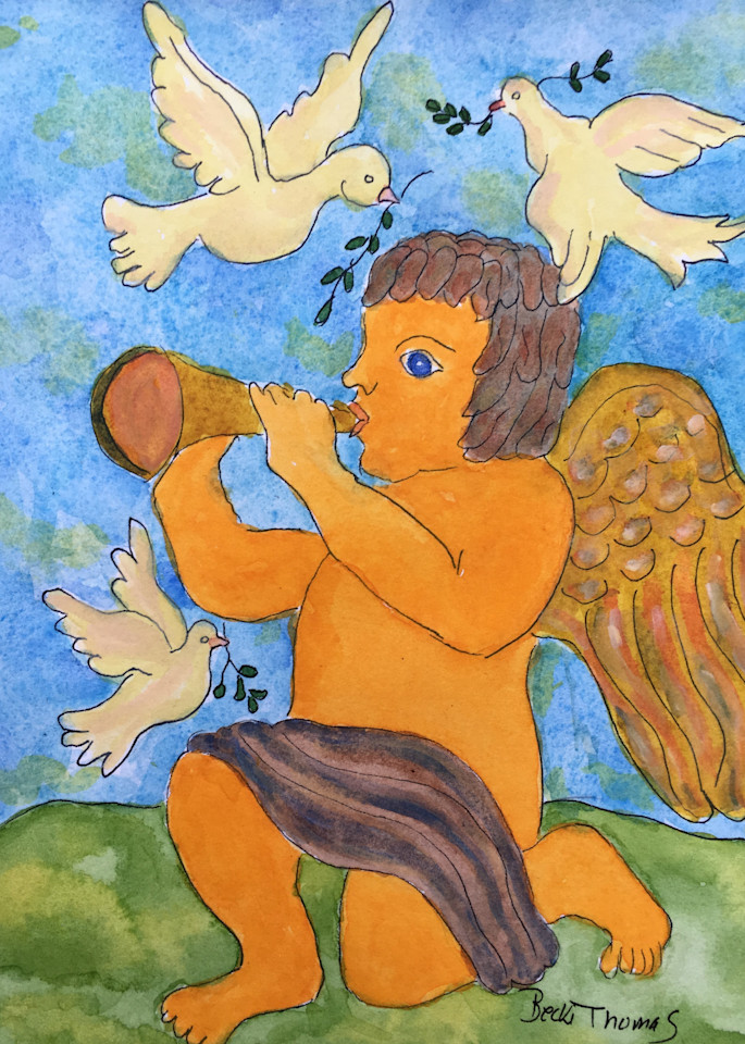 Calling The Doves Art | Becki Thomas Art