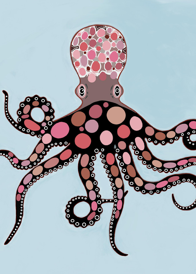 Lady Octopus Art | jennifer Mrozek Weiss
