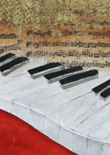 Keyboard Art | Hillary Korn Fontana 