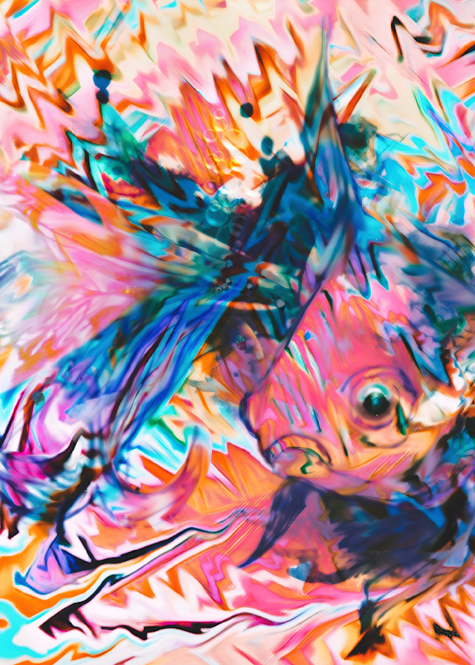 Bubbles Sees Spectrums Of Light Underwater Art | Candi Soul Sparkles 