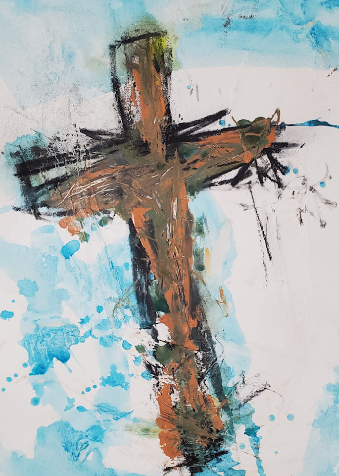 Cross Left Behind Art | Mark Freeman Fine Art