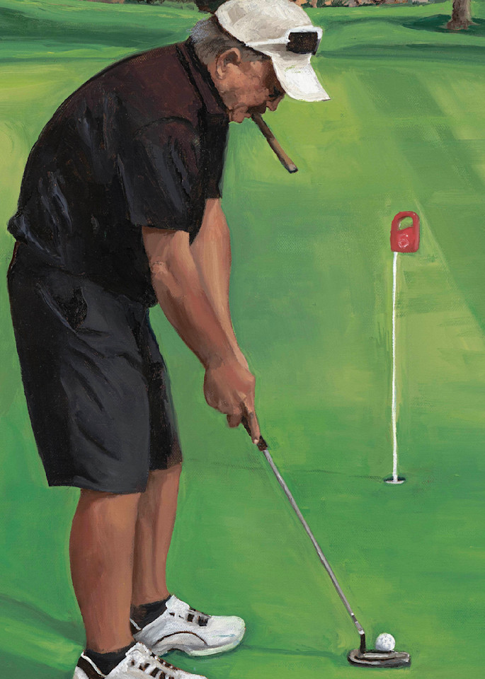 The Golfer Art | Art By Candi K