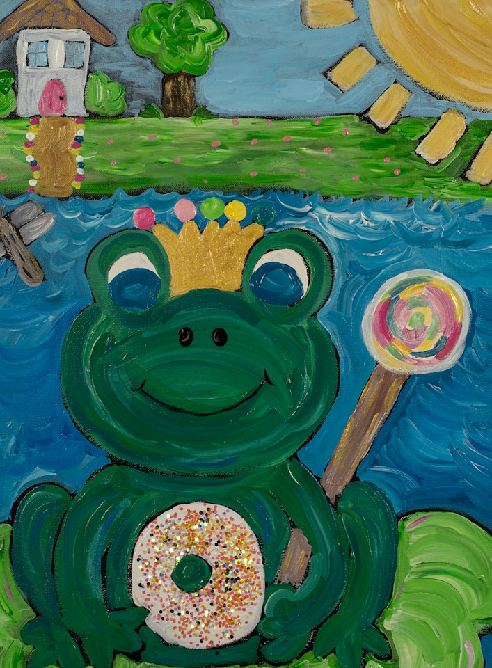 Princess Frog And The Royal Scepter Art | Cortney Baker