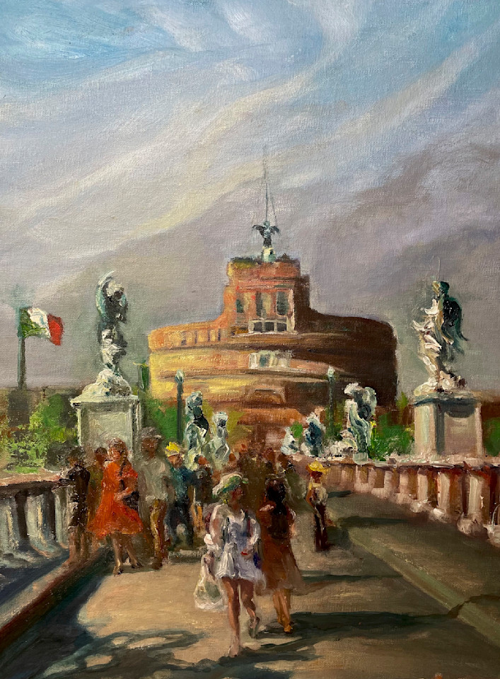 Castel Sant Angelo Rome Art | Lazyriver Gallery
