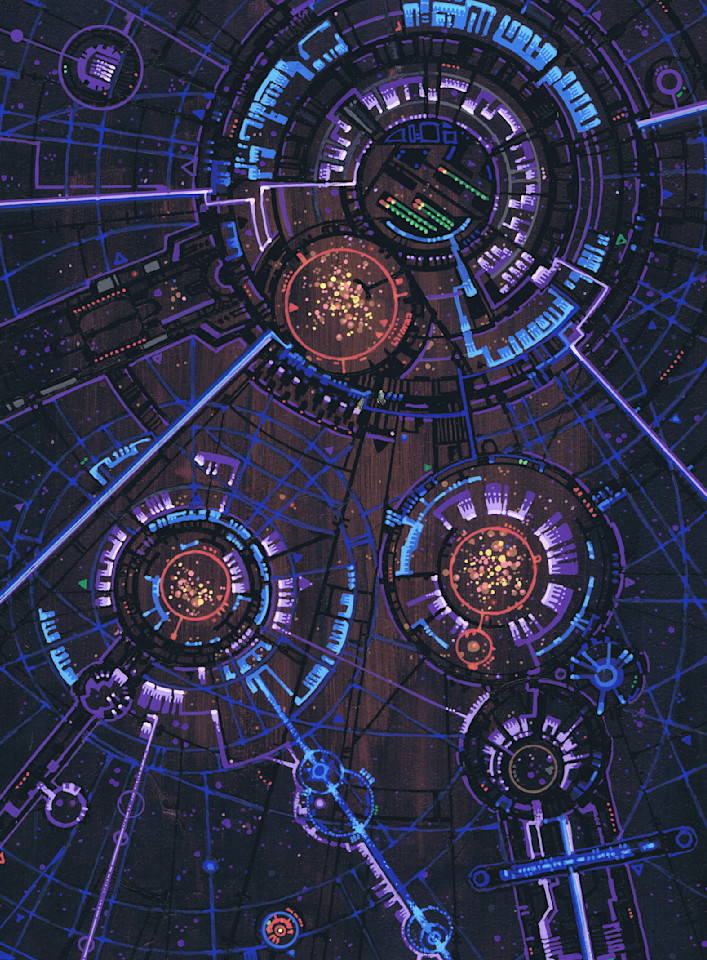 Tel•Esc•Ope•004 Greeting Cards Art | Jeff Zugale