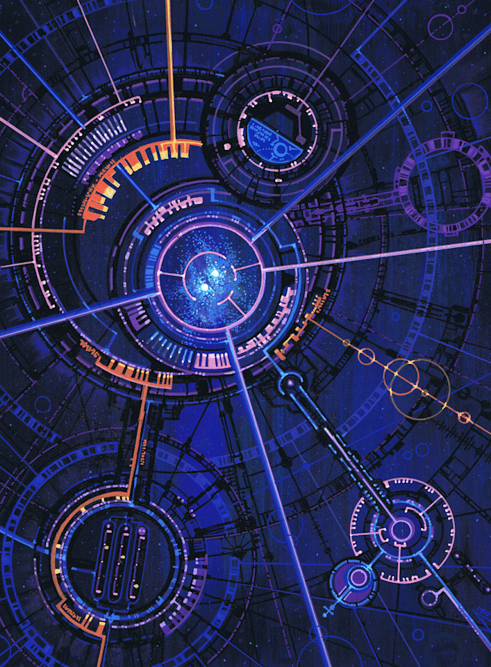 Tel•Esc•Ope•005 Greeting Cards Art | Jeff Zugale