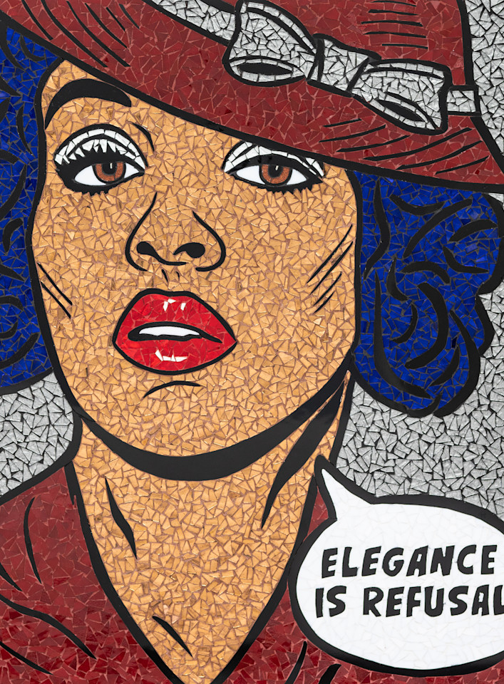 Elegance Is Refusal Art | Sarah Fishbein Mosaics