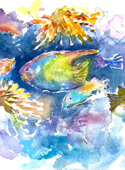 Fish Flopping Art | Arpeggio Arts