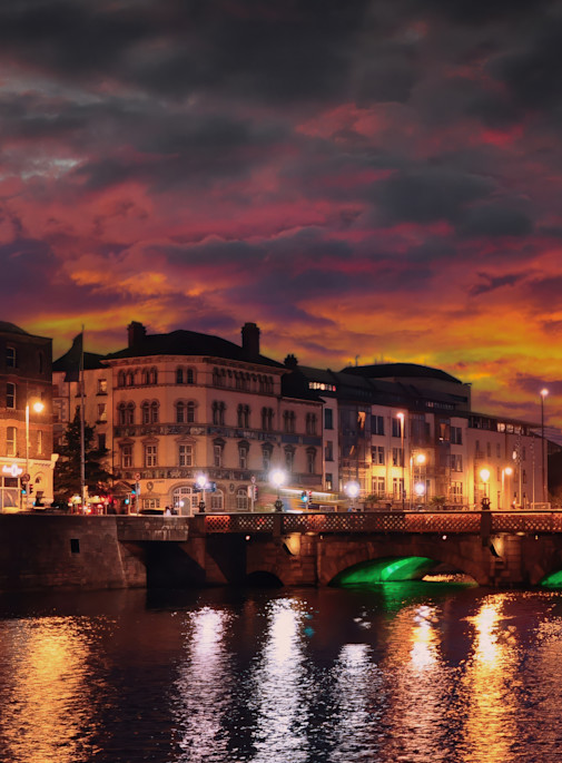 Nightfall On Dublin Art | tommurray