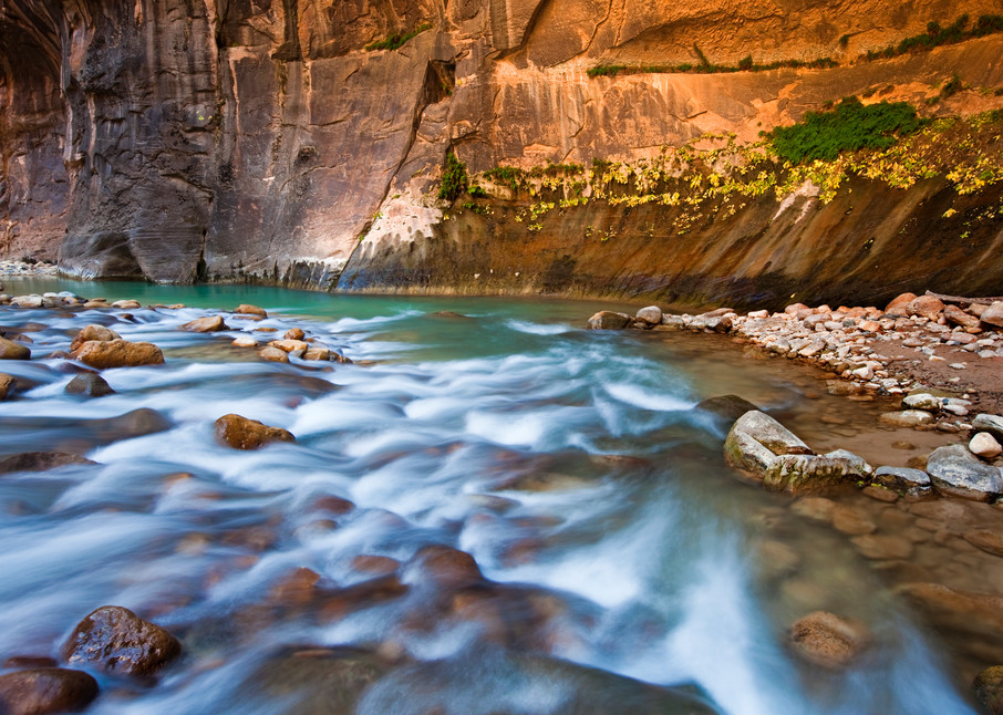 Emerald Narrows in Zion National Park