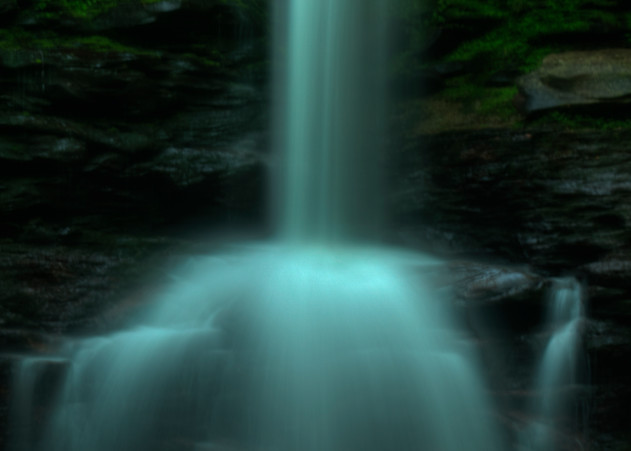 Fine Art Photograph of a Ricketts Glen Waterfall by Michael Pucciarelli