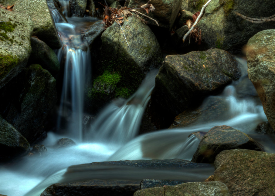 Fine Art Photographs of Small Waterfalls of Susquehanna by Michael Pucciarelli